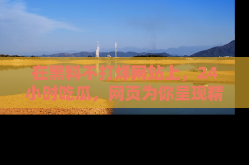 在黑料不打烊网站上,24小时吃瓜,网页为你呈现精彩内幕